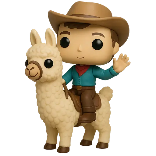 Ilustración de Funko Pop técnico