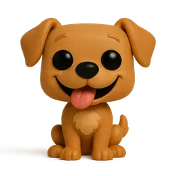 Ilustración de Funko Pop prototipo MVP