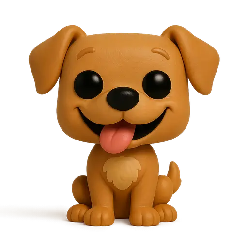 Ilustración de Funko Pop prototipo MVP